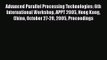 [PDF Download] Advanced Parallel Processing Technologies: 6th International Workshop APPT 2005