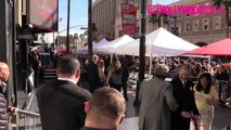 AJ McLean From Backstreet Boys Greets Fans At LL Cool Js Walk Of Fame 1.21.16