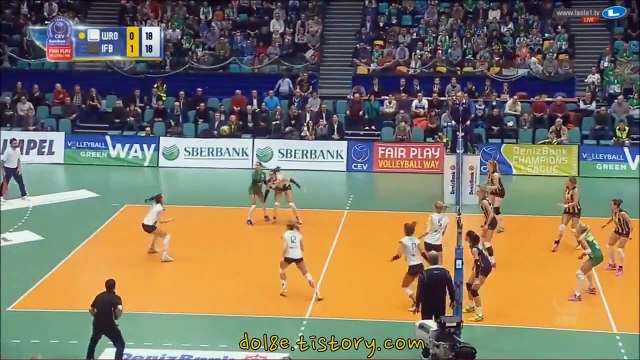 Kim Yeon Koung 김연경 Cut. Fener 3-0 IW-POL Match 2