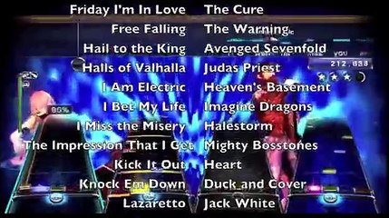 Rock Band 4 Full Song List/Setlist!