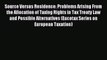 [PDF Download] Source Versus Residence: Problems Arising From the Allocation of Taxing Rights