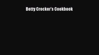 Read Betty Crocker's Cookbook PDF Free