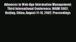 [PDF Download] Advances in Web-Age Information Management: Third International Conference WAIM