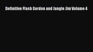 [PDF Download] Definitive Flash Gordon and Jungle Jim Volume 4 [PDF] Full Ebook