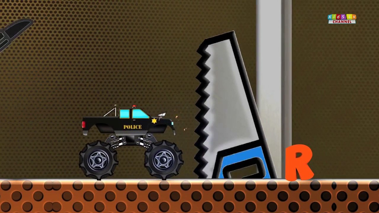 Monster Truck | Monster Truck Alphabets | Learn Alphabets