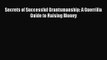 [PDF Download] Secrets of Successful Grantsmanship: A Guerrilla Guide to Raising Money [Read]