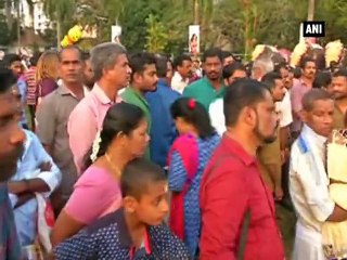 Elephant procession, cultural festivities enthrall devotees in Kochi