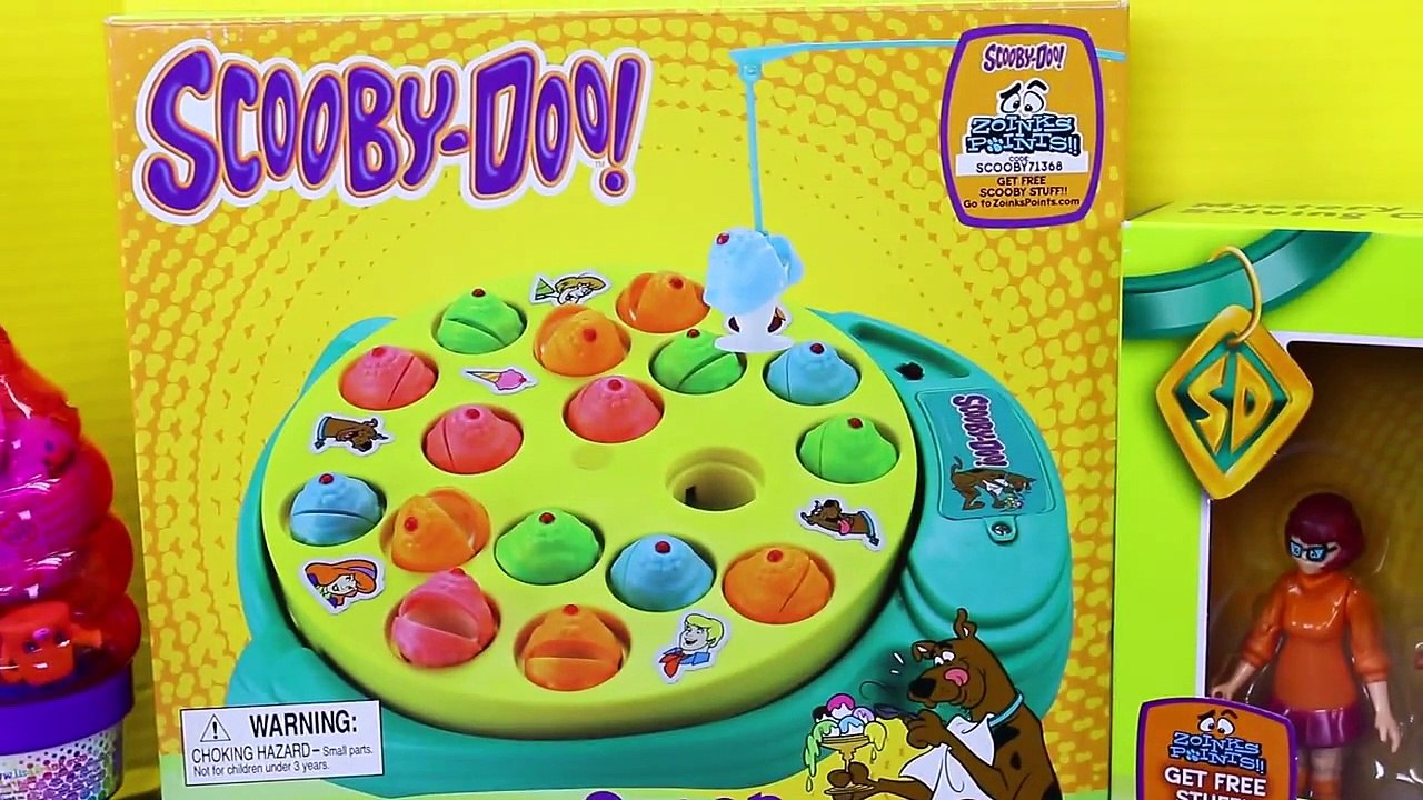 Scooby Doo Lets Go Fishin Game Ice Cream Scoop Challenge Family Game Night Board Game
