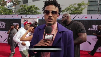 August Alsina At The 2015 BET Awards Red Carpet