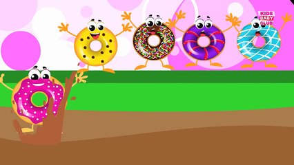 Five Little Donuts | Five Little Series | Original Rhymes By Kids Baby Club