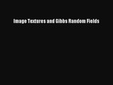 [PDF Download] Image Textures and Gibbs Random Fields [Read] Full Ebook