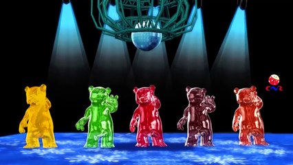 Gummy Bear Cartoon Singing Finger Family And Twinkle Twinkle Little Star Children Nursery