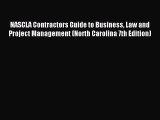 [PDF Download] NASCLA Contractors Guide to Business Law and Project Management (North Carolina