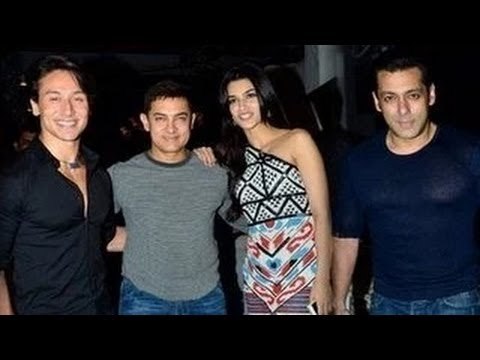 Heropanti | Salman Khan & Aamir Khan | Success Party of Film