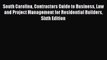 [PDF Download] South Carolina Contractors Guide to Business Law and Project Management for