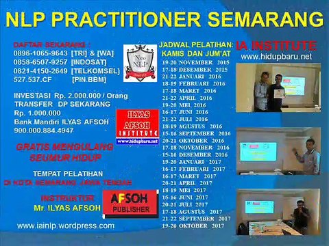 Kursus NLP Jogja 0821-4150-2649 TELKOMSEL
