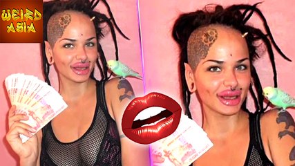 World's BIGGEST Lips | Shocking | Weird Asia