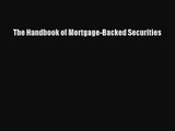 [PDF Download] The Handbook of Mortgage-Backed Securities [PDF] Online