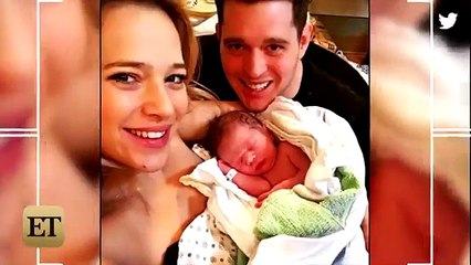 Michael Buble and Wife Lusiana Lopilato Welcome Baby No. 2 -- A Boy! (FULL HD)