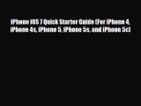 [PDF Download] iPhone iOS 7 Quick Starter Guide (For iPhone 4 iPhone 4s iPhone 5 iPhone 5s