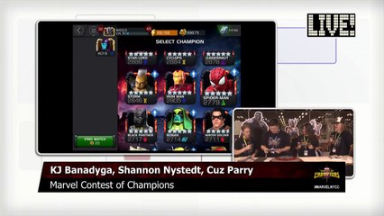Contest of Champions go head-to-head on Marvel LIVE!