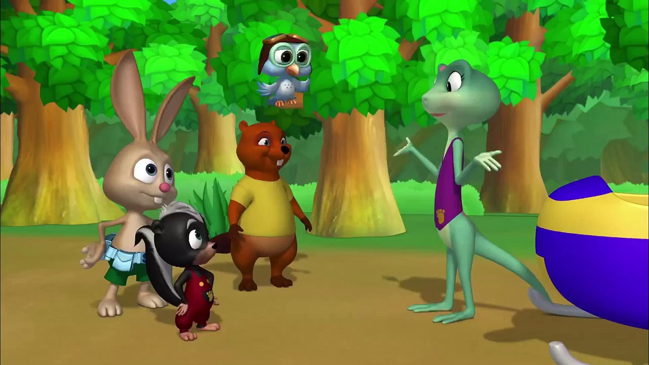 Wild Animal Baby Explorers Wide Open Spaces Beach Party S2E10