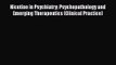 [PDF Download] Nicotine in Psychiatry: Psychopathology and Emerging Therapeutics (Clinical