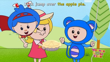 Jack Be Nimble - Mother Goose Club Rhymes for Kids