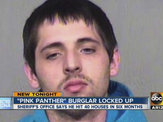 “Pink Panther” burglar locked up