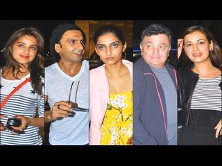 Ranveer Singh, Parineeti, Dia Mirza & Sharman all set for the IIFA awards 2014.