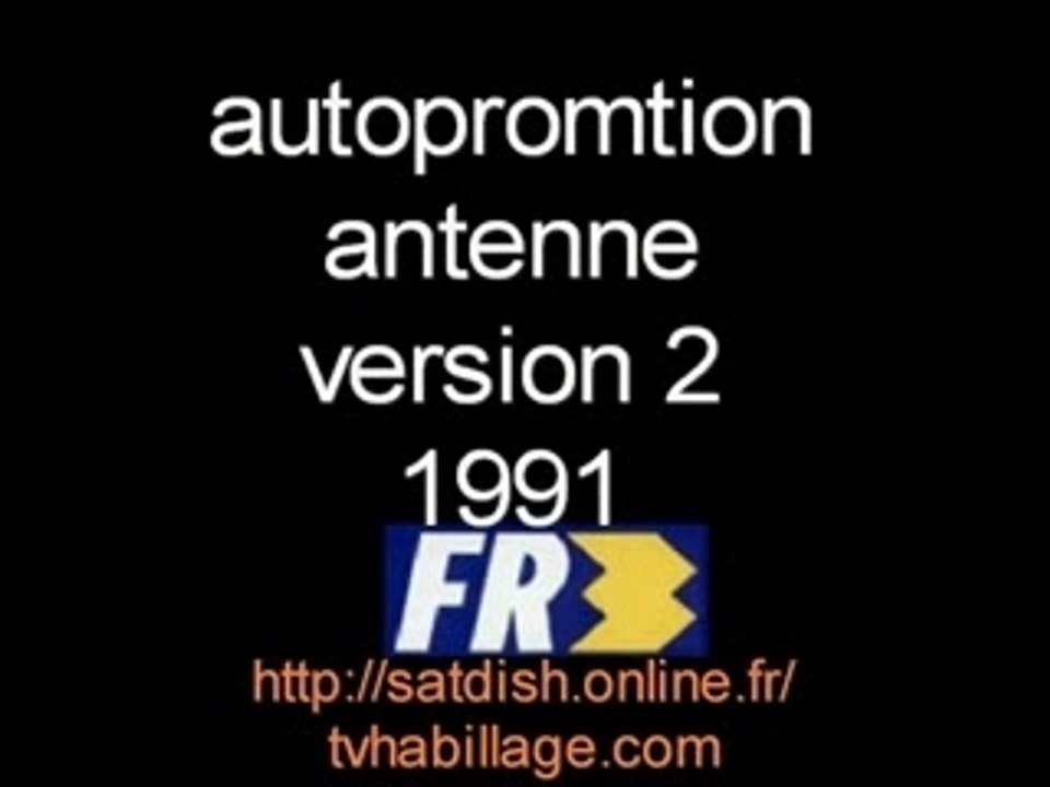 FR3 - Autopromotion 2 - 91-92
