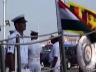 INS Vikramaditya Indian Warship reaches Sri Lanka