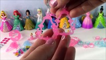 Disney Princess Little Kingdom Deluxe Mix & Match Jewelry Set! DIY Jewelry! Frozen Lip Balm