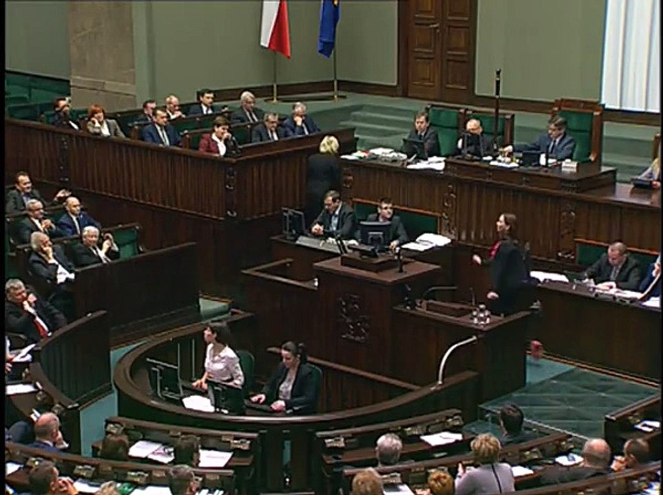 Poseł Andżelika Możdżanowska - Wystąpienie z dnia 29 grudnia 2015 roku.