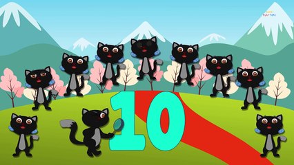 TEN LITTLE PUSSY CATS