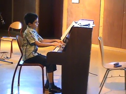 M2U01618 piano, Premiere arabesque, Debussy, audition du 11 juin 2014 Ateliers Musicaux de Scy Chazelles