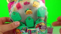 Shopkins Season 3 Surprise 5 Pack Unboxing Toy Review Moose Toys