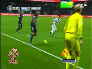 اهداف مباراة ( باريس سان جيرمان 5-1 أنجيه ) الدوري الفرنسي
