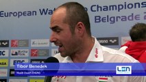 Interviews after Hungary won by 13:10 against Greece – Men Bronze Match, Belgrade 2016 European Championships
