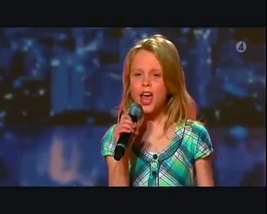 Europe&#39;s Got Talent - 10 year old girl amazing voice