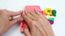 Hello Kitty Play Doh waffle How to make Playdough Doughnuts DIY ハローキティ キャ�