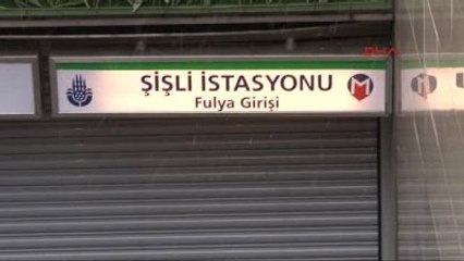 Şişli Metrosu 30 Dakika Kapalı Kaldı