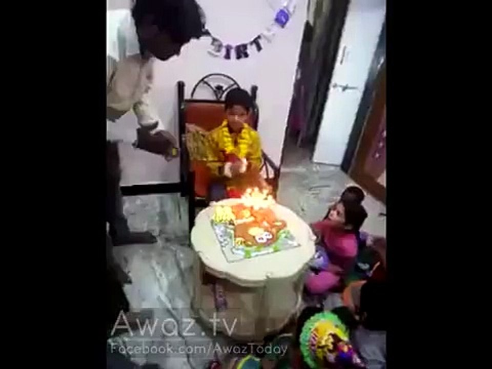 Avoid Using Sprays During Birthday Celebrations, It May Result Into Such Horrific Accident Npmake