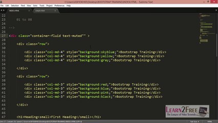 Bootstrap Framework Tutorial in Urdu Part-06