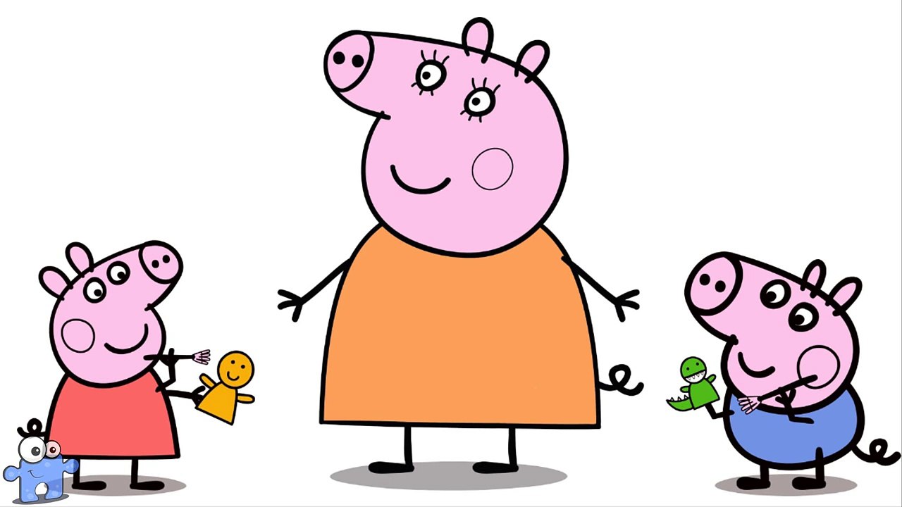 Peppa Pig Coloring Pages Peppa Coloring Book Свинка Пеппа Раскраска