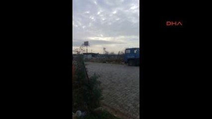 Kilis'te Bir Evin Avlusuna Suriye Tarafından Atılan Bir Mühimmat Düştü Ek Fotoğraf