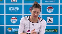 Andrea Petkovic press conference (2R) | Brisbane International 2016