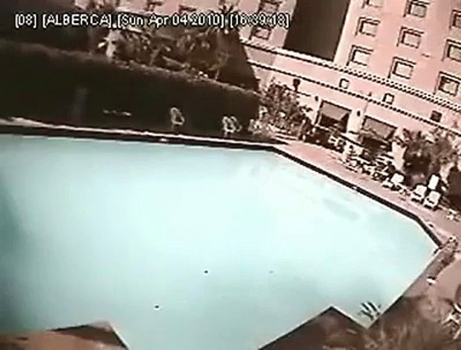 Japan 8.9 Earthquake ~ Rare video of Earthquake at pool, Sunami Waves create & Thrash Everything Biggest Earthquakes