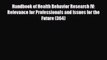 [PDF Download] Handbook of Health Behavior Research IV: Relevance for Professionals and Issues