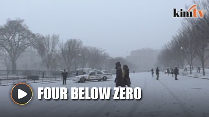 'Snowzilla' melanda, salji menutupi Washington